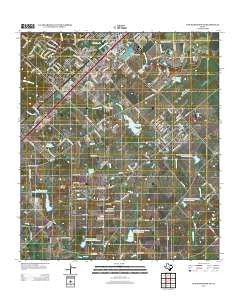 San Marcos South Texas Historical topographic map, 1:24000 scale, 7.5 X 7.5 Minute, Year 2013