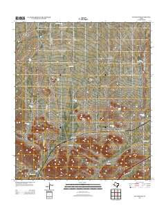 San Martine Texas Historical topographic map, 1:24000 scale, 7.5 X 7.5 Minute, Year 2013
