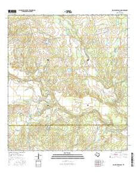 San Miguel Ranch Texas Current topographic map, 1:24000 scale, 7.5 X 7.5 Minute, Year 2016