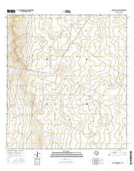 San Pablo Ranch Texas Current topographic map, 1:24000 scale, 7.5 X 7.5 Minute, Year 2016