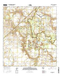 San Patricio Texas Current topographic map, 1:24000 scale, 7.5 X 7.5 Minute, Year 2016