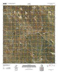 San Pedro Ranch Texas Historical topographic map, 1:24000 scale, 7.5 X 7.5 Minute, Year 2010