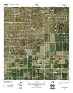San Perlita North Texas Historical topographic map, 1:24000 scale, 7.5 X 7.5 Minute, Year 2010
