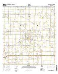 San Perlita South Texas Current topographic map, 1:24000 scale, 7.5 X 7.5 Minute, Year 2016