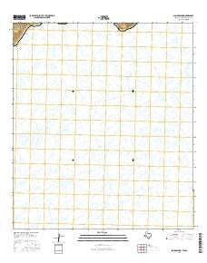 San Rosendo Texas Current topographic map, 1:24000 scale, 7.5 X 7.5 Minute, Year 2016