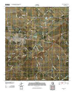 San Saba Texas Historical topographic map, 1:24000 scale, 7.5 X 7.5 Minute, Year 2010