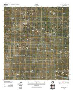 San Tomas Camp Texas Historical topographic map, 1:24000 scale, 7.5 X 7.5 Minute, Year 2010