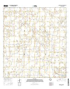 San Tomas Camp Texas Current topographic map, 1:24000 scale, 7.5 X 7.5 Minute, Year 2016