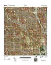 San Vicente Texas Historical topographic map, 1:24000 scale, 7.5 X 7.5 Minute, Year 2012