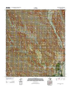 San Vicente Texas Historical topographic map, 1:24000 scale, 7.5 X 7.5 Minute, Year 2012