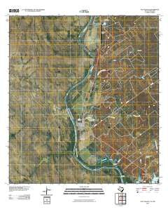 San Ygnacio Texas Historical topographic map, 1:24000 scale, 7.5 X 7.5 Minute, Year 2010