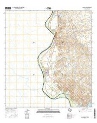 San Ygnacio Texas Current topographic map, 1:24000 scale, 7.5 X 7.5 Minute, Year 2016