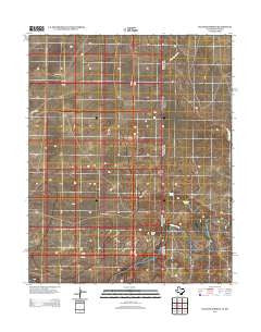 Sanchez Springs Texas Historical topographic map, 1:24000 scale, 7.5 X 7.5 Minute, Year 2012