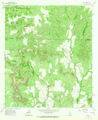 Sanco Texas Historical topographic map, 1:24000 scale, 7.5 X 7.5 Minute, Year 1962