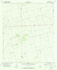 Sand Texas Historical topographic map, 1:24000 scale, 7.5 X 7.5 Minute, Year 1970