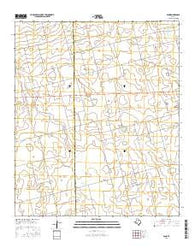 Sand Texas Current topographic map, 1:24000 scale, 7.5 X 7.5 Minute, Year 2016