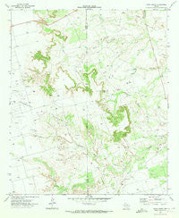 Sand Creek Texas Historical topographic map, 1:24000 scale, 7.5 X 7.5 Minute, Year 1970