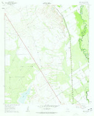 Sand Lake Texas Historical topographic map, 1:24000 scale, 7.5 X 7.5 Minute, Year 1961