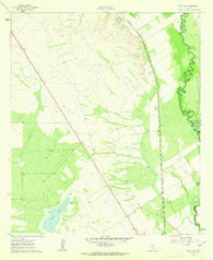 Sand Lake Texas Historical topographic map, 1:24000 scale, 7.5 X 7.5 Minute, Year 1961