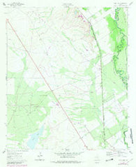 Sand Lake Texas Historical topographic map, 1:24000 scale, 7.5 X 7.5 Minute, Year 1961