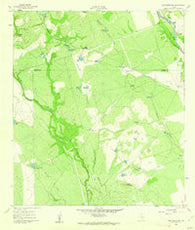 Sand Mountain Texas Historical topographic map, 1:24000 scale, 7.5 X 7.5 Minute, Year 1960