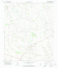 Sand Ranch Texas Historical topographic map, 1:24000 scale, 7.5 X 7.5 Minute, Year 1971