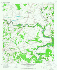 Sand Ridge Texas Historical topographic map, 1:24000 scale, 7.5 X 7.5 Minute, Year 1964