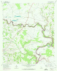 Sand Ridge Texas Historical topographic map, 1:24000 scale, 7.5 X 7.5 Minute, Year 1964