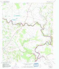 Sand Ridge Texas Historical topographic map, 1:24000 scale, 7.5 X 7.5 Minute, Year 1964