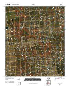 Sand Creek Texas Historical topographic map, 1:24000 scale, 7.5 X 7.5 Minute, Year 2010