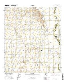 Sand Lake Texas Current topographic map, 1:24000 scale, 7.5 X 7.5 Minute, Year 2016