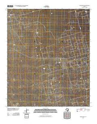 Sand Ranch Texas Historical topographic map, 1:24000 scale, 7.5 X 7.5 Minute, Year 2010