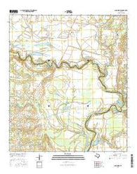Sand Ridge Texas Current topographic map, 1:24000 scale, 7.5 X 7.5 Minute, Year 2016
