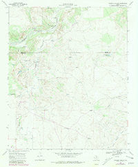Sanders Hollow Texas Historical topographic map, 1:24000 scale, 7.5 X 7.5 Minute, Year 1968