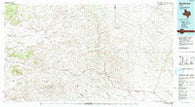 Sanderson Texas Historical topographic map, 1:100000 scale, 30 X 60 Minute, Year 1985