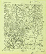 Sanderson Texas Historical topographic map, 1:125000 scale, 30 X 30 Minute, Year 1928