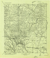 Sanderson Texas Historical topographic map, 1:125000 scale, 30 X 30 Minute, Year 1928