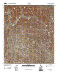 Sanderson SE Texas Historical topographic map, 1:24000 scale, 7.5 X 7.5 Minute, Year 2010