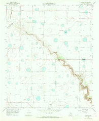 Sandhill Texas Historical topographic map, 1:24000 scale, 7.5 X 7.5 Minute, Year 1965