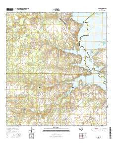 Sandia Texas Current topographic map, 1:24000 scale, 7.5 X 7.5 Minute, Year 2016