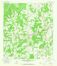 Sandy Fork Texas Historical topographic map, 1:24000 scale, 7.5 X 7.5 Minute, Year 1964