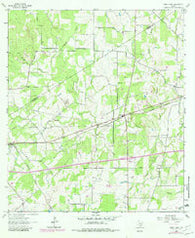 Sandy Fork Texas Historical topographic map, 1:24000 scale, 7.5 X 7.5 Minute, Year 1964