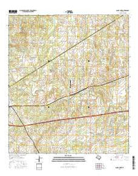 Sandy Fork Texas Current topographic map, 1:24000 scale, 7.5 X 7.5 Minute, Year 2016