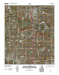 Sanger Texas Historical topographic map, 1:24000 scale, 7.5 X 7.5 Minute, Year 2010