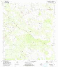 Santa Elena SE Texas Historical topographic map, 1:24000 scale, 7.5 X 7.5 Minute, Year 1972
