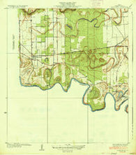 Santa Maria Texas Historical topographic map, 1:31680 scale, 7.5 X 7.5 Minute, Year 1936