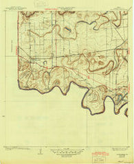 Santa Maria Texas Historical topographic map, 1:31680 scale, 7.5 X 7.5 Minute, Year 1936