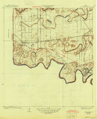 Santa Maria Texas Historical topographic map, 1:31680 scale, 7.5 X 7.5 Minute, Year 1936