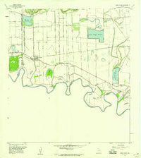 Santa Maria Texas Historical topographic map, 1:24000 scale, 7.5 X 7.5 Minute, Year 1956