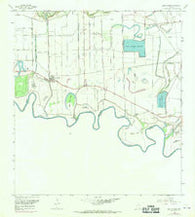 Santa Maria Texas Historical topographic map, 1:24000 scale, 7.5 X 7.5 Minute, Year 1956